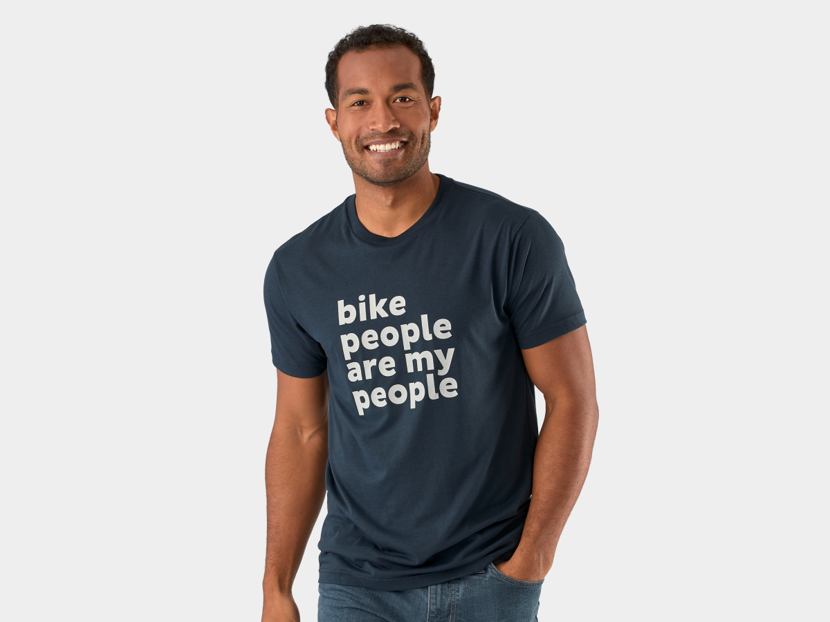 Shirt Trek Bike People Tee Medium Navy