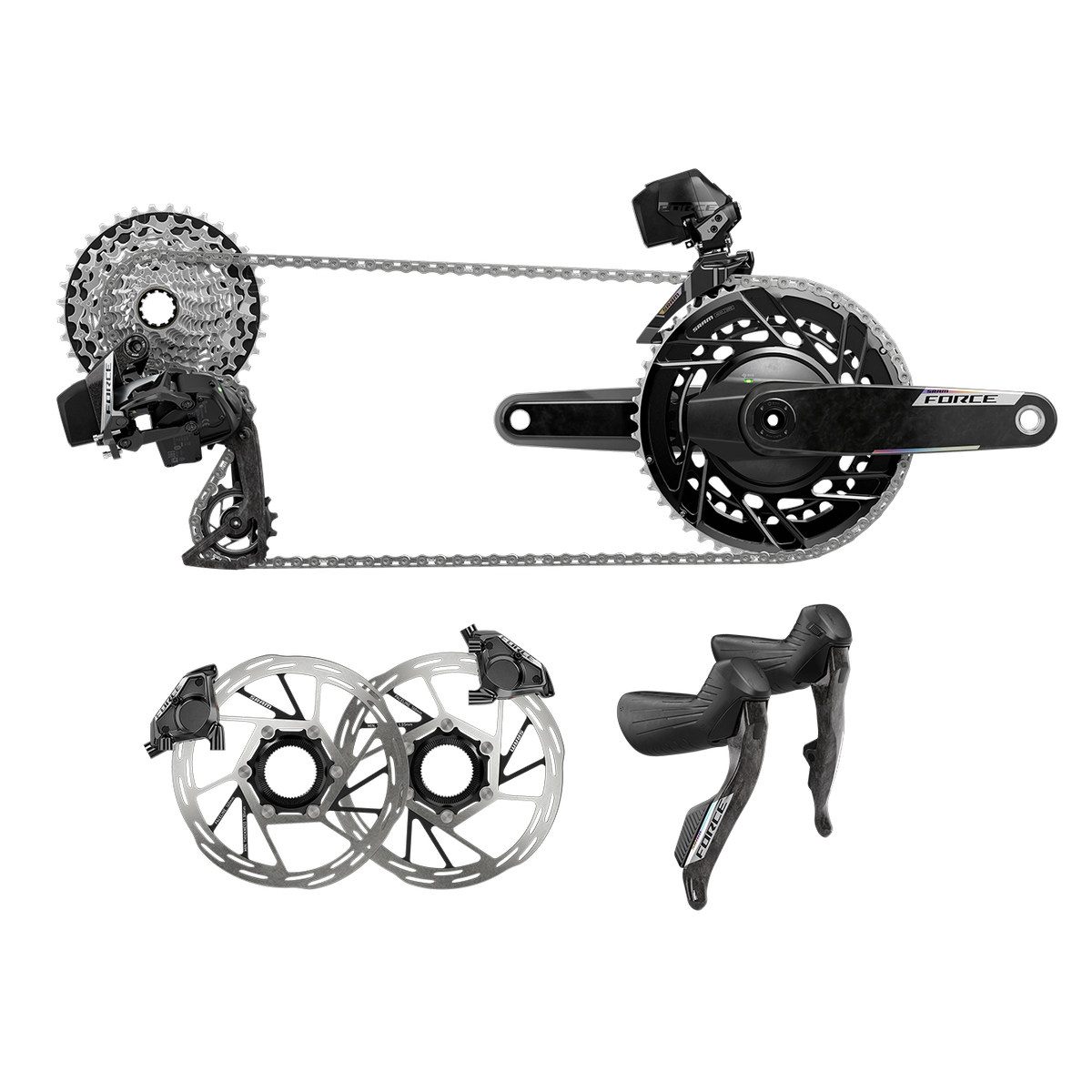 Am Force Axs 2X Groupset E1
