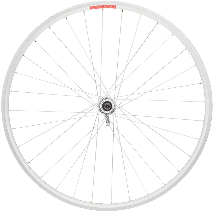 Sta-Tru 700c 32-spoke silver freewheel rear wheel with quick release