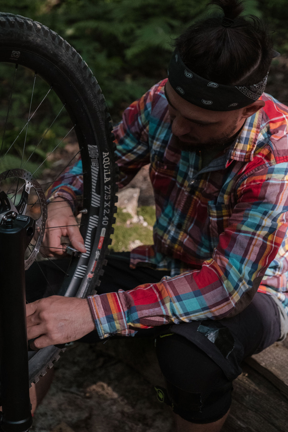 Bicycle chain maintenance repair