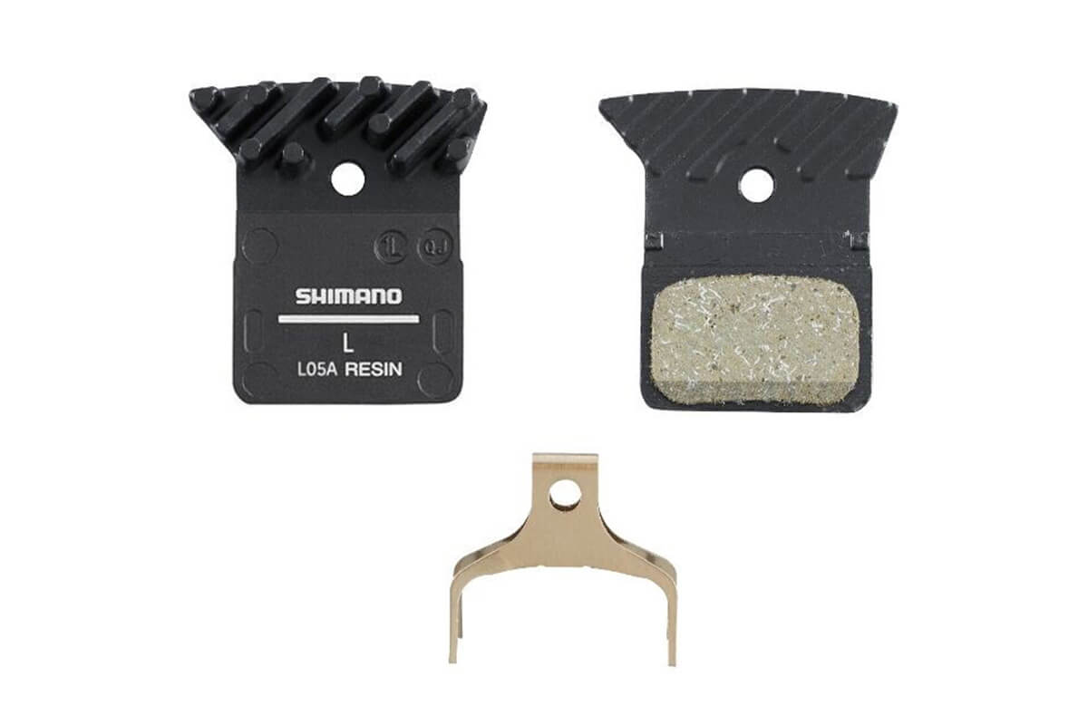 RESIN PAD W/ FIN L05A-RF Flat Mount 1 Pair