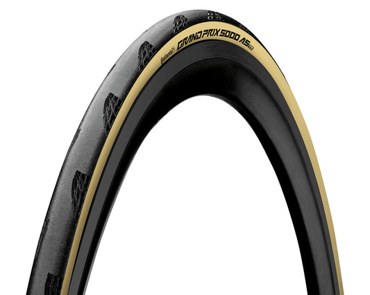 Continental Grand Prix 5000 All Season TR Tire - 700 x 32 Tubeless Folding Black/Cream BlackChili Vectran Breaker LazerG