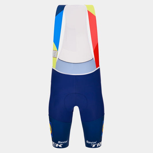 Short Santini Trek Team Bib Blue/Yellow