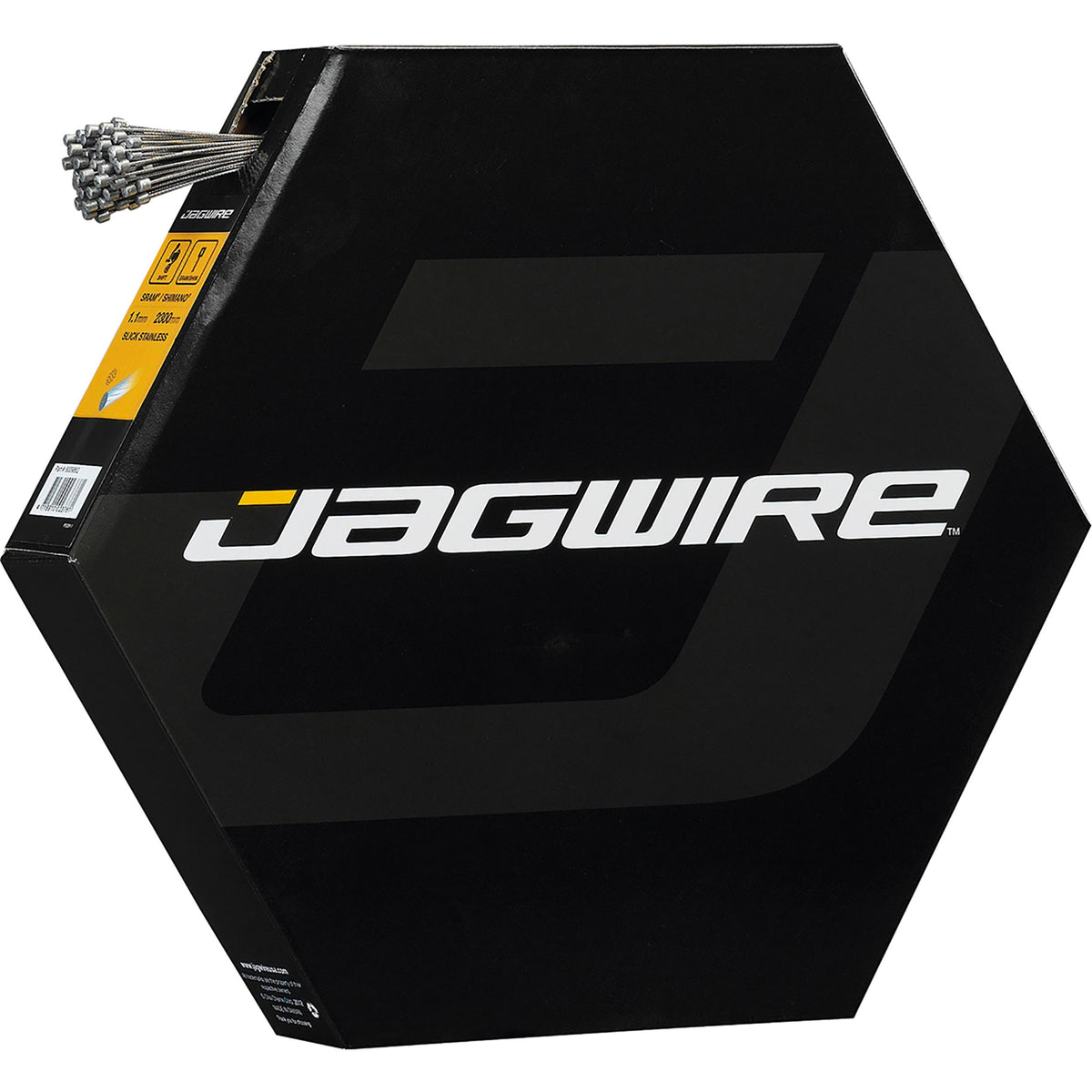Jagwire Basics Shift Cable - 1.2 x 2300mm Stainless Steel For SRAM/Shimano Box of 100