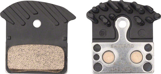 Brake Pad Shimano Metal Finned Disc Pad J04CMF