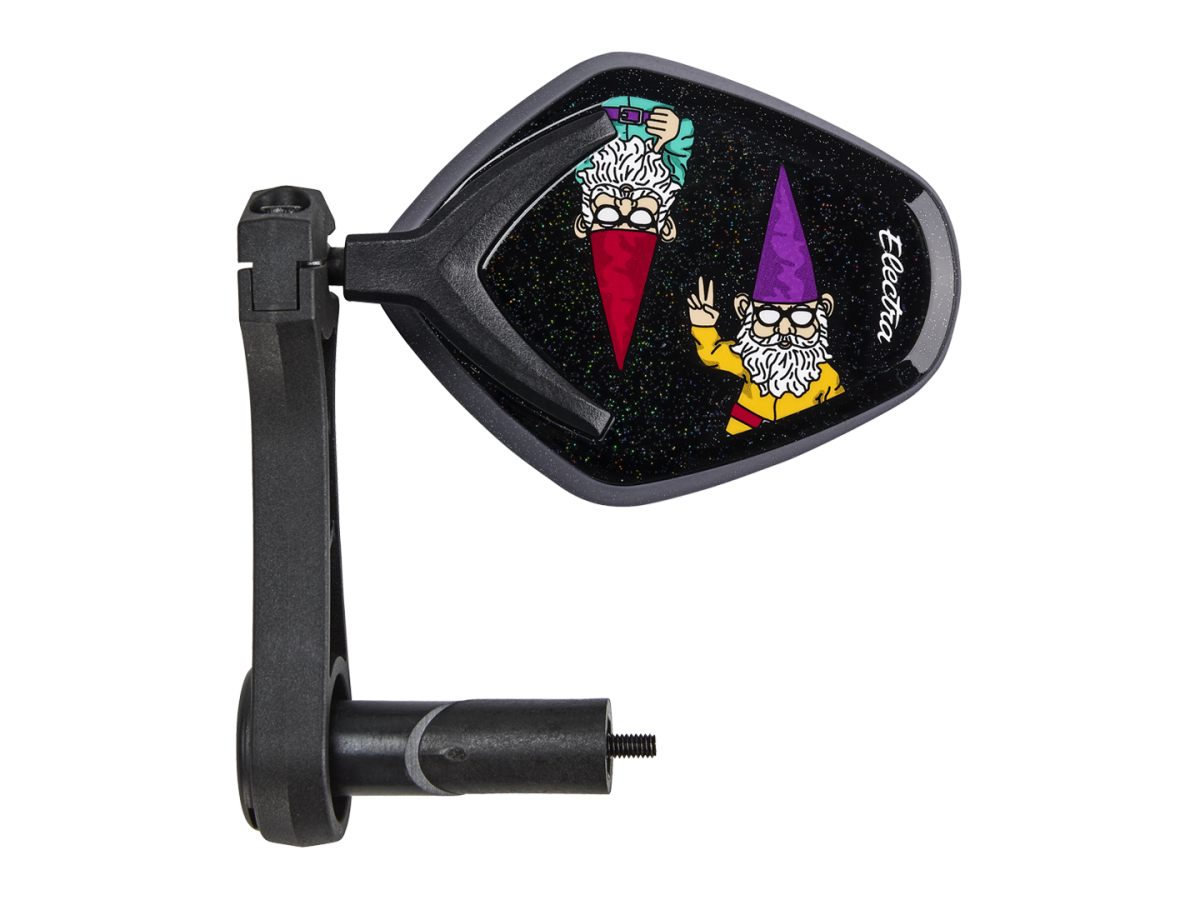 Mirror Electra Bar End Gnome Black