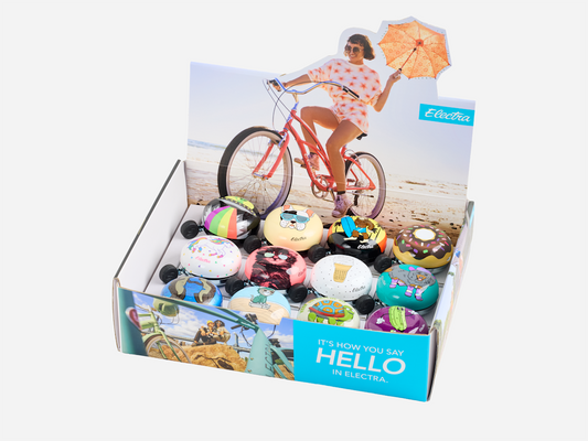 Bell Electra Graphic Ringer Bike Bells 12/Box