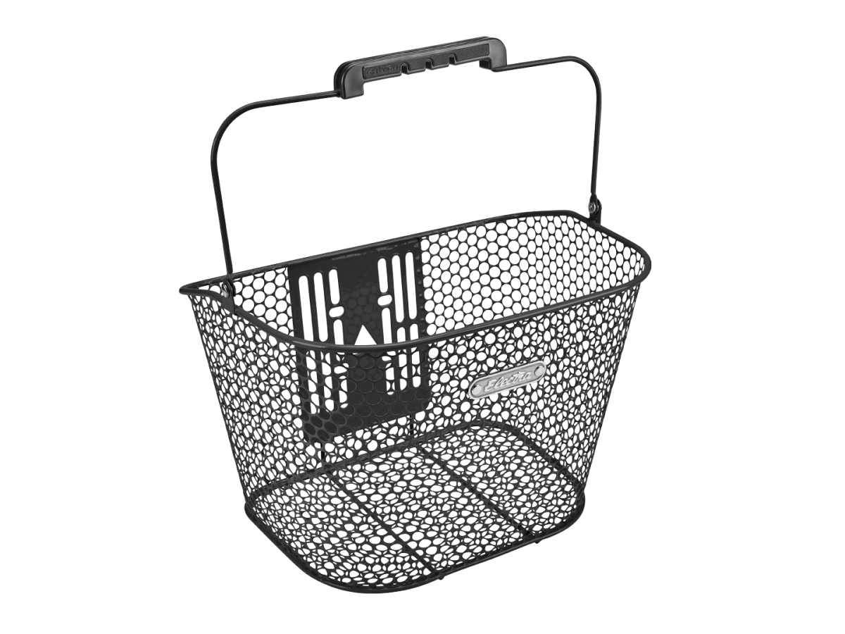 Basket Electra Honeycomb QR Black Front