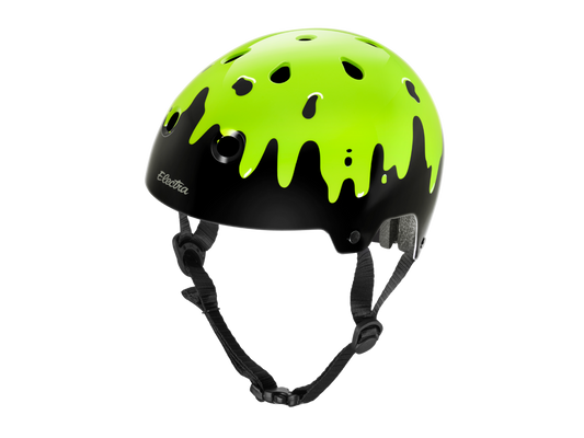 Helmet Electra Lifestyle Slime Large Black/Green CPSC