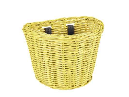 Basket Electra Rattan Small Reflex Blue Front