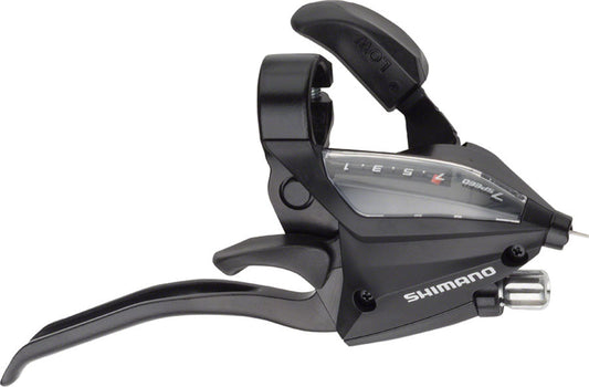 Shift Lever Shimano ST-EF500 EZ-FIRE PLUS 7-Speed Black Rear