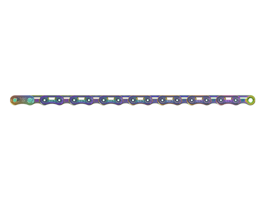 Chain SRAM Red E1 Flattop 12-Speed 126 Link Rainbow