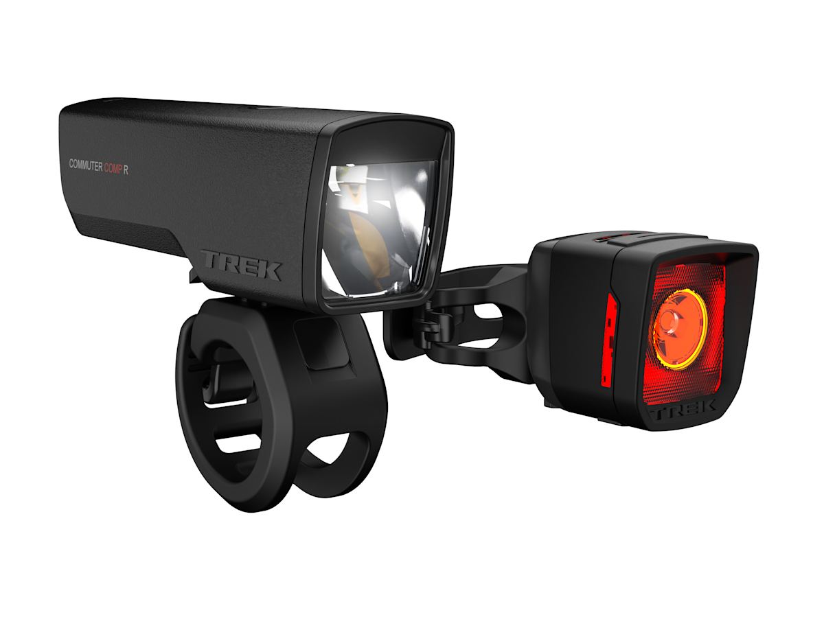 Light Trek Commuter CompR/FlareRCity w/ USB-C Black Set