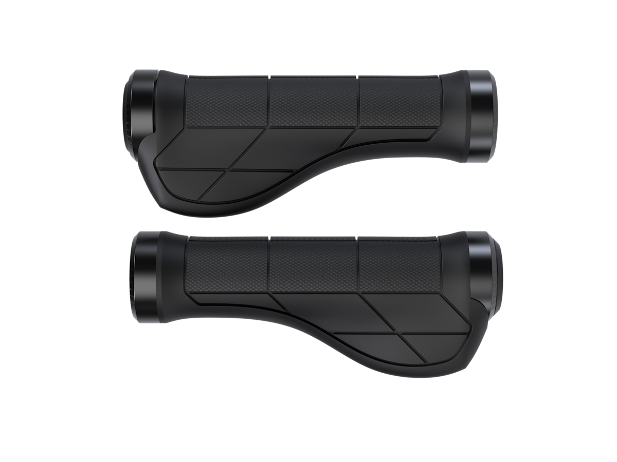Grip Trek Ergonomic Pro Set Black 130/90