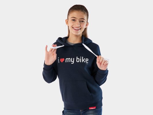 Shirt Trek Love Hoodie Youth Medium Midnight Navy