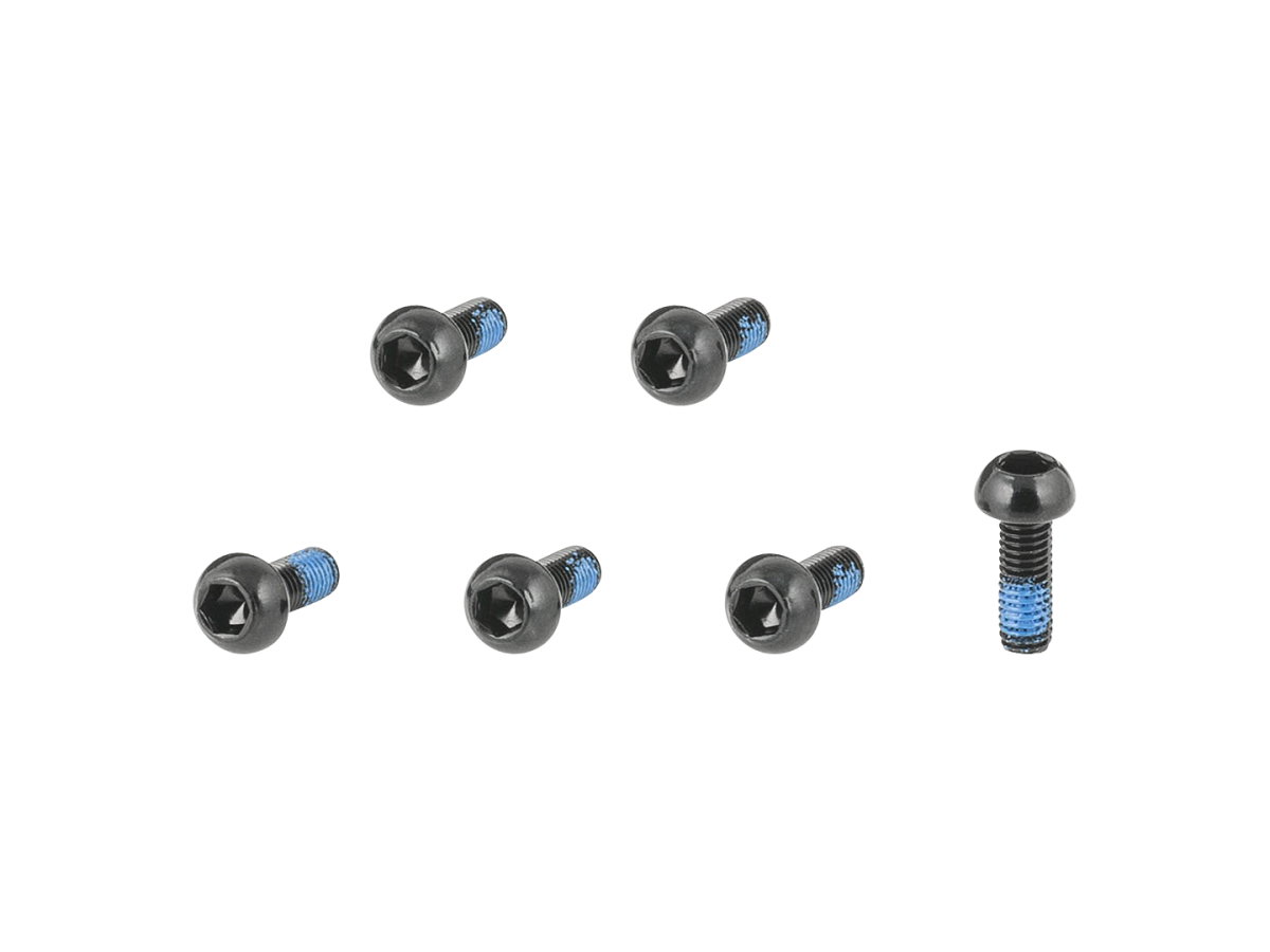 Bolt Trek-Diamant M5x16 0.8 Button Head w/Threadlock Black 5/Set