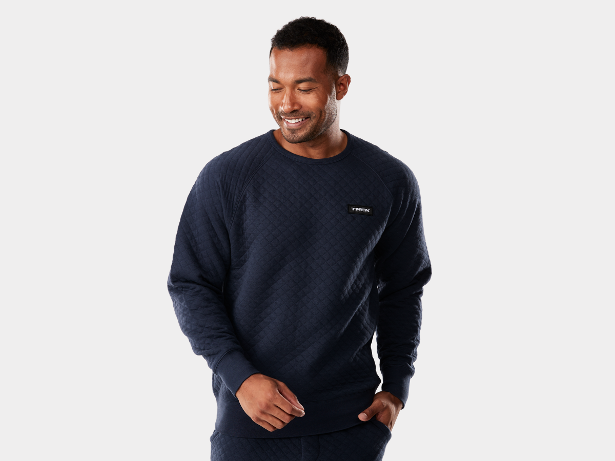 Shirt Trek Quilted Crewneck Black