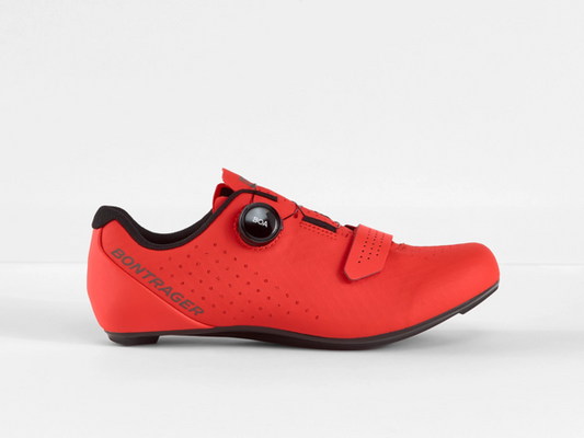 Bontrager Circuit Road shoes, Radioactive Red