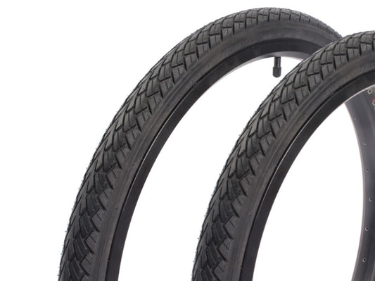 Kujo One 0 One Hybrid Tire 24''x1.75 Wire Clincher 27TPI Black