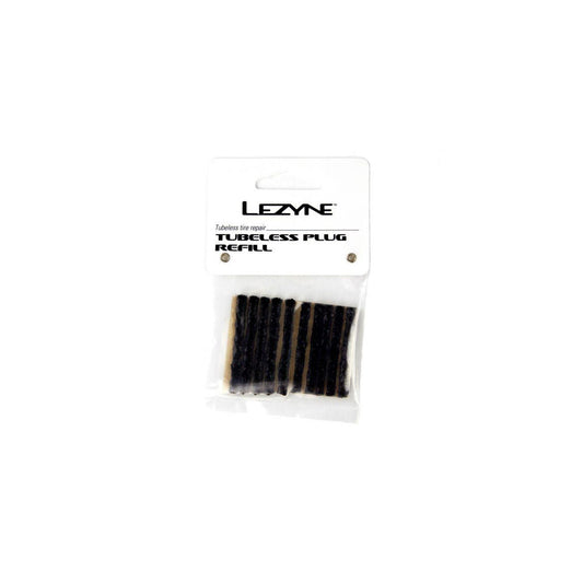 Tire Part Lezyne Tubeless Plug Refill Black Pack of 10
