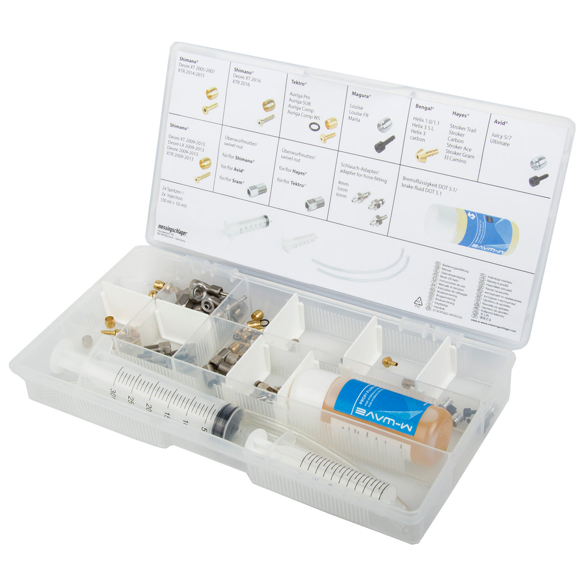M-Wave Brake Doc hydraulic disc brake bleeding kit