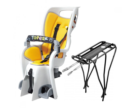 Childseat Topeak BabySeat II with Rack Black Yellow