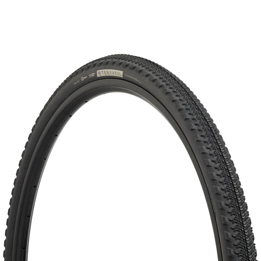Teravail Cannonball Tire - 700 x 47 Tubeless Folding Black Light and Supple
