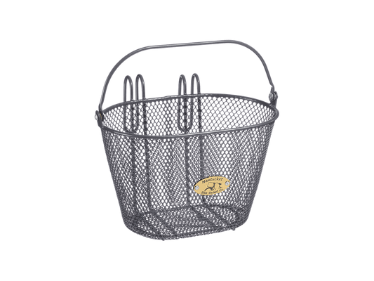 Nantucket Surfside child wire basket charcoal grey