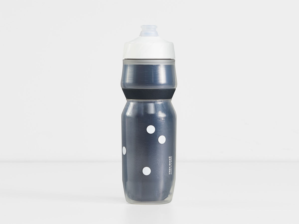 Trek Voda Ice 20oz bottle, Dots Blue/White