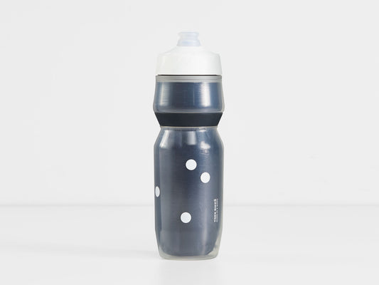 Trek Voda Ice 20oz bottle, Dots Blue/White